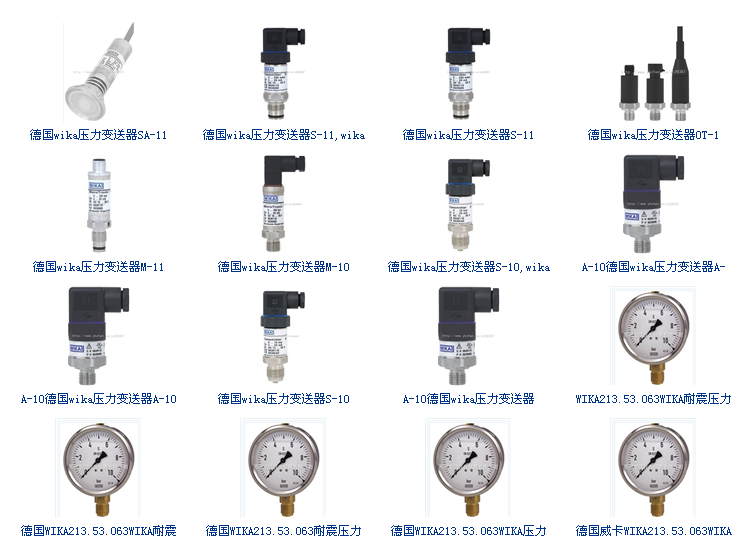 德国威卡WIKA压力变送器